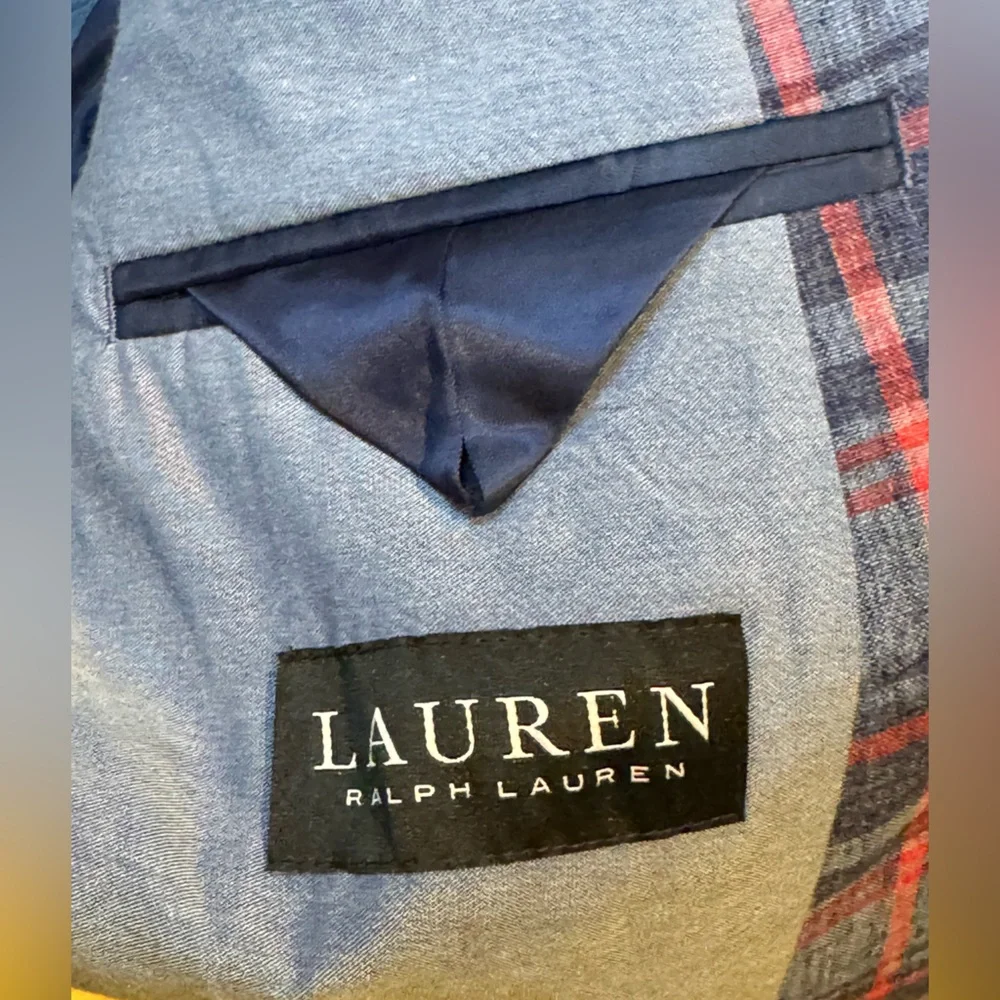 NWT Lauren Ralph Lauren Boys Linen Blend Blazer Preppy‎ Classic Wedding Easter